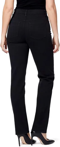 Vista 5 de Gloria Vanderbilt Amanda Jeans clásicos de tiro alto y corte cónico para mujer