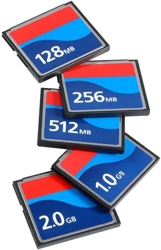Vista 5 de Tarjeta de memoria original de la cámara 2GB TS2G CF 133 tipo I