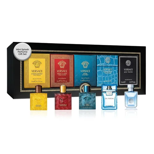 Vista 8 de Versace Set de regalo mini de 4 piezas para hombre