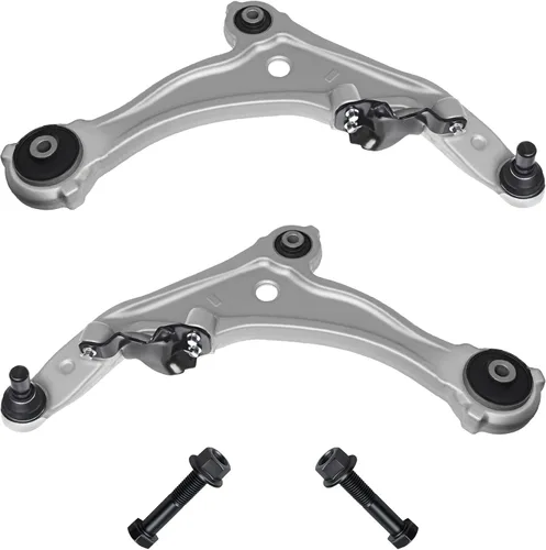 Vista 12 de TUCAREST 2 piezas K620354 K620355 izquierda derecha delantera inferior brazo de control y conjunto de rótula compatible con 2000-2003 Ni-ssan