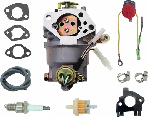 Vista 5 de Para carburador HUAYI 7T84A 951-05555, apto para CUB Cadet y MTD 7T84MU, motor 7T84MUA 382CC, Repalce 651-05545,651-05555,951-05149,951-05545