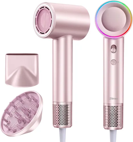 Vista 10 de Secador de pelo de plasma para cabello largo de mujer, estilo para hombres y uso doméstico - 110K RPM sin escobillas de secado rápido, amigable