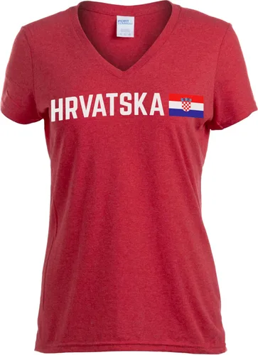 Vista 105 de Nations of the World - Camiseta con cuello en V para mujer