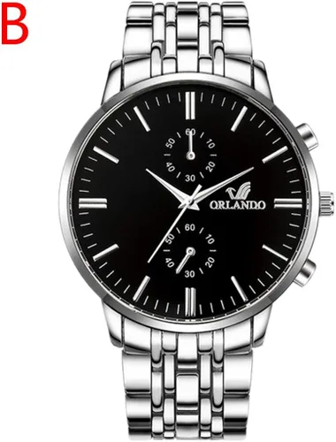 Vista 2 de COOKI - Reloj de pulsera para hombre de lujo para hombres menores de 10 años