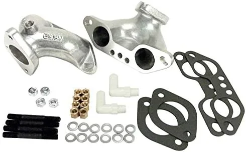 Vista 2 de Colectores de admisión de carbohidratos duales, para tipo 2 y 4 para Kadron Carb, compatible con Dune Buggy