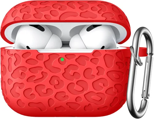 Vista 42 de Funda para Airpod Case y 2ª Generación con Diseño Leropard Grabado Compatible con Apple AirPods 2ª/1ª Generación de Carga, Bonita Protección