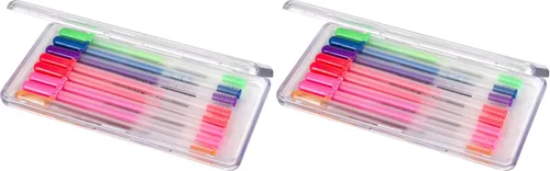 Vista 5 de ArtBin 6902AG Slim Line - Caja para bolígrafos y lápices, organizador pequeño de arte y manualidades, [1] estuche de almacenamiento de plástico