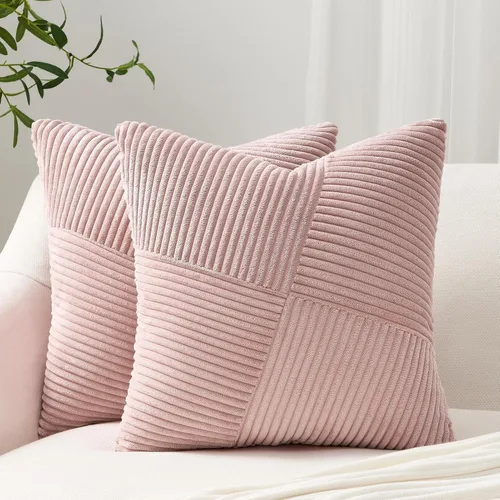 Vista 25 de Topfinel Juego de 2 fundas de almohada decorativas negras de 16 x 16 pulgadas para sofá, cama, decoración rústica estilo bohemio para el hogar