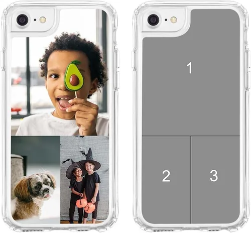 Vista 172 de Funda de teléfono personalizada para Apple iPhone 8 Plus iPhone 7 Plus, personalizada con foto, imagen, texto, imagen, diseño de imagen