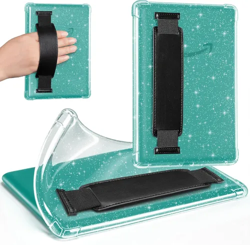 Vista 21 de iDLEHANDS Funda magnética transparente para Kindle Paperwhite de 7" de 12ª generación 2024 y Kindle Colorsoft - con AirBag compatible con iPhone