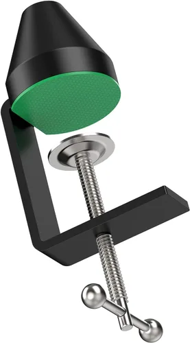 Vista 10 de Soporte de brazo para HyperX SoloCast 2 Boom Arm – Soporte de micrófono de tijera ajustable profesional compatible con micrófono HyperX SoloCast 2