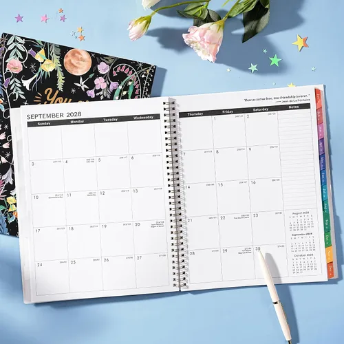 Vista 6 de 2027-2029 Monthly Planner - 3 Year Calendar 2027-2029 black