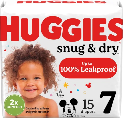 Vista 21 de Pañales Huggies Snug & Dry para bebé