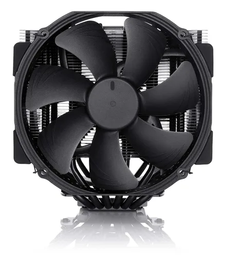 Vista 2 de Noctua NH-D15 chromax.Black, Enfriador de CPU de dos torres (140mm, negro)