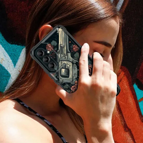 Vista 546 de Funda para Galaxy A14 5G, [Doble Capa][Protección contra Caídas de Grado Militar de 10 Pies] [Antideslizante] Funda Resistente a Prueba de Golpes