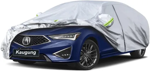 Vista 13 de Kaugung Funda para Coche de Ajuste Personalizado BMW Serie 3 E30 (1982-1994), 7 Capas Resistente al Viento Todo Clima Impermeable Cubierta Exterior