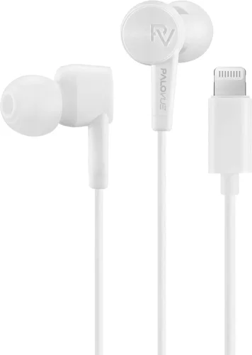 Vista 7 de PALOVUE Lightning Headphones Earphones MFi Certified with Microphone Negro