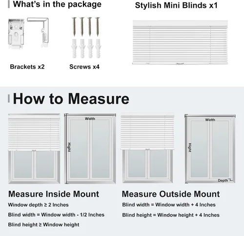 Vista 7 de Persianas inalámbricas de aluminio mini para ventanas de 1 pulgada, persianas metálicas oscurecedoras horizontales para ventanas venecianas Beige