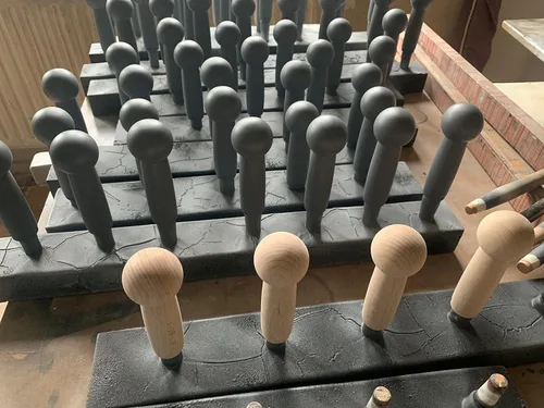 Vista 8 de Paraguas de autodefensa fuerte y elegante defensa con hermoso mango de madera alemán