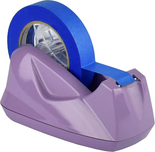 Vista 10 de Acrimet Dispensador de cinta de escritorio prémium con base antideslizante Jumbo (color negro)