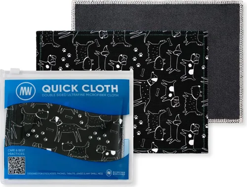 Vista 26 de Microfiber Wholesale Paños de limpieza rápida para gafas, 8 x 8, astrología, paquete de 1 con funda, limpiador de lentes de doble cara para lentes
