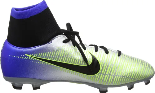Vista 6 de Nike Mercurial Victory Vi Df NJR Fg - Tenis de fútbol para hombre Azul Patchwork
