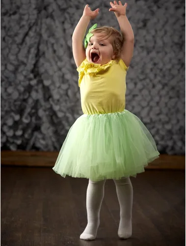 Vista 4 de My Lello - Tutú de bailarina, 3 capas, para niñas (4mo - 3T)