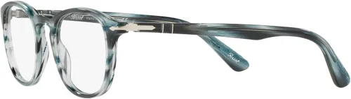 Vista 3 de Persol PO3143V - Marcos rectangulares para gafas graduadas, Lente Tortuga GrisDemo