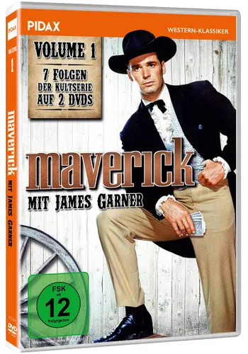Vista 3 de Maverick Vol 1 Sieben Folgen der legendären Westernserie mit James Garner Pidax Western-Klassiker DVD 1960