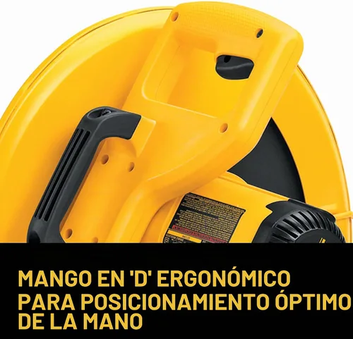 Vista 3 de DEWALT Sierra de ingletear, cambio rápido, 14 pulgadas, modelo antiguo (D28715)