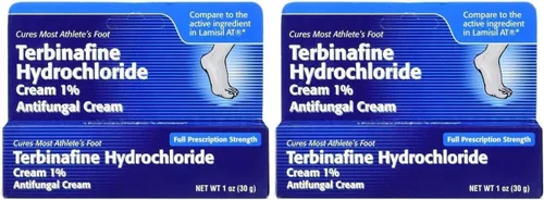 Vista 10 de TARO Crema antihongos de clorhidrato de terbinafina 1% - Crema para el pie de atleta de fuerza extra, alivia la picazón y el ardor, cura la mayoría