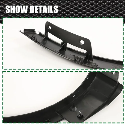 Vista 6 de CROSSDESIGN Fender Flare Molding Compatible con Ford Explorer 2011-2015 - Guardabarros delantero derecho
