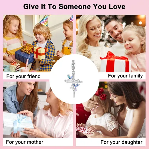 Vista 221 de Abalorios de plata de ley 925 con letras de la A ~ Z, para pulseras, collares, Día de San Valentín, Día de la Madre, joyería regalos para mujeres