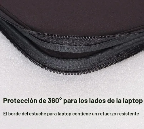 Vista 5 de Funda para computadora portátil 11.6 pulgadas Funda protectora plegable delgada Chromebook Funda protectora - Negro