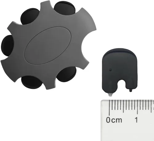 Vista 2 de Filtros protectores de cera para audífonos (0.039 pulgadas) para Oticon - Paquete de 3/18 filtros ProWax MiniFit Cerumen Stop Wax Traps Accesorios