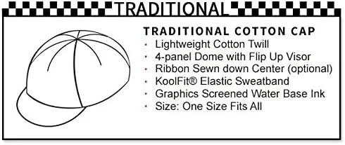 Vista 2 de Pace Sportswear Gorra reflectante tradicional color negro