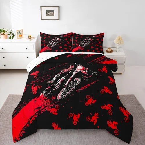 Vista 18 de Feelyou Lindo juego de ropa de cama de ajolote para niños y niñas tamaño twin, juego de edredón de salamandra para niños, mujeres y hombres, edredón