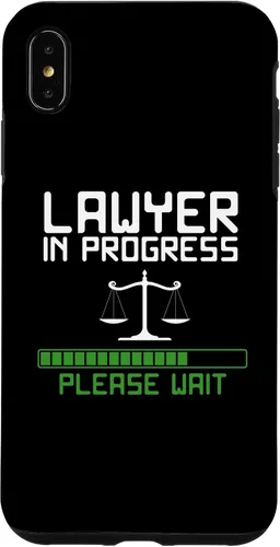 Vista 11 de Lawyer in Progress Scales of Justice Law School Student Case for iPhone 16