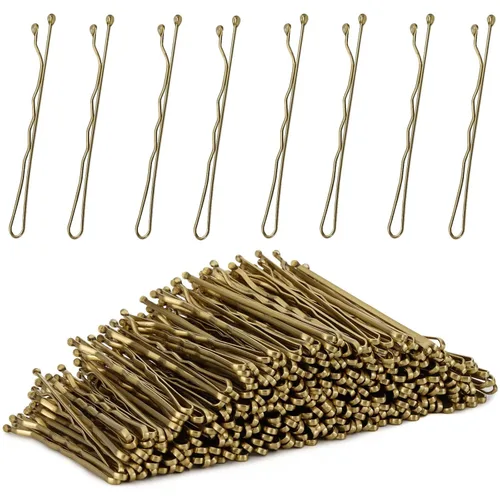 Vista 11 de 300 horquillas para el cabello, 2 pulgadas, color negro, para mujeres, mujeres, niñas, niños, agarre de pelo de onda invisible, pasador