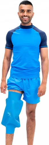 Vista 9 de BLOCCS Rodillera 100 % impermeable, para natación, ducha y baño. Protección impermeable para apósitos y vendajes - #AKP87-S - Protector de rodilla