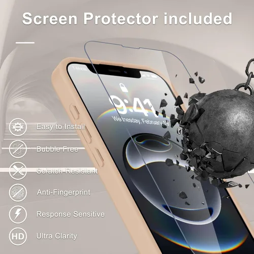 Vista 1179 de Funda para Google Pixel 10 Pro XL, cubierta magnética mate, color negro Fit for MagSafe, Screen Protector included, Shockproof Military Grade