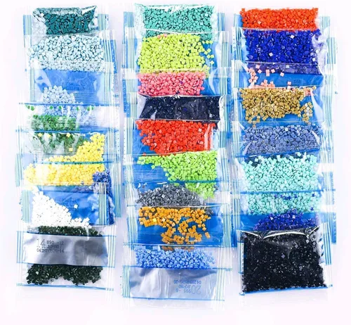 Vista 4 de Pintura de diamantes 5D, arte para madre e hija, acuarela, cuentas cuadradas brillantes, pintura de diamantes por números, decoración de pared