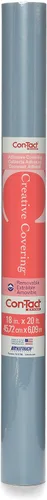 Vista 25 de Con-Tact Brand Creative Covering, forro autoadhesivo para estantes, rollo de vinilo multiusos, fácil de usar y aplicar, 18'' x 9', rojo bombero Rojo