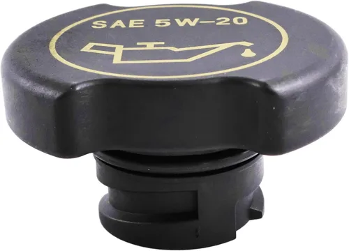 Vista 2 de Tapa de llenado de aceite F3AZ-6766-B EC-743 compatible con motor Ford Powerstroke Motorcraft