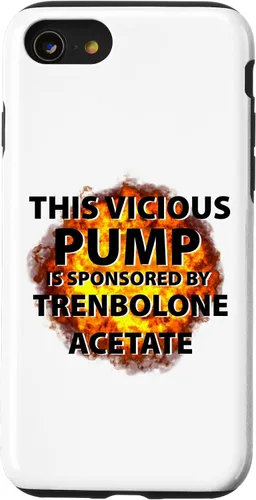 Vista 8 de iPhone 12 mini Funny Vicious Pump Is Sponsored By Tren Trenbolone Acetate Case