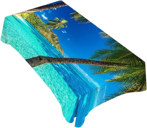 Vista 23 de Mantel rectangular decorativo para cancha de baloncesto, parquet para interiores de cancha de poliéster, para cocina, comedor, barbacoa, picnic