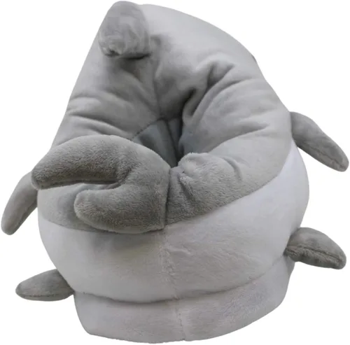 Vista 5 de Chomping Shark - Pantuflas de peluche para adultos