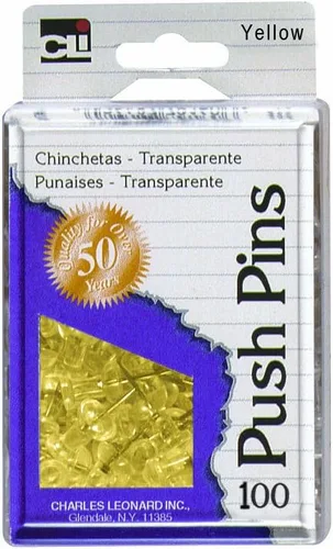 Vista 7 de Charles Leonard - Pasadores, colores surtidos, paquete de 20 (20200)