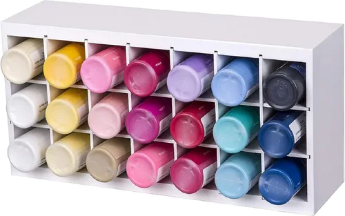 Vista 12 de Bandeja de almacenamiento para pinturas ArtBin, color blanco, 6828AG
