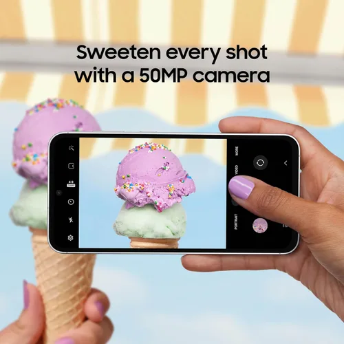 Vista 19 de Samsung Galaxy S23 FE - Teléfono celular AI, teléfono inteligente Android desbloqueado de 128 GB, batería de larga duración, procesador de energía